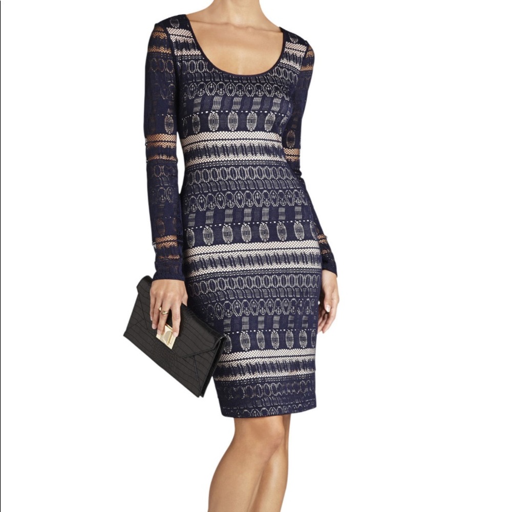 💠 NWT BCBG navy lace dress 💠
